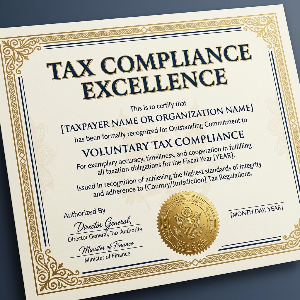 Chamber of Commerce & Industry KPK Gold Medal (Services & Tax Payer) Certificate