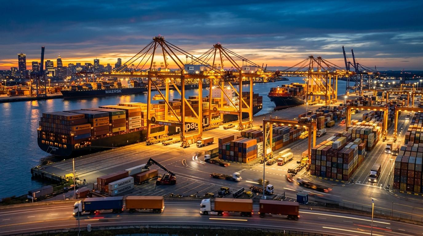 Logistics cargo containers